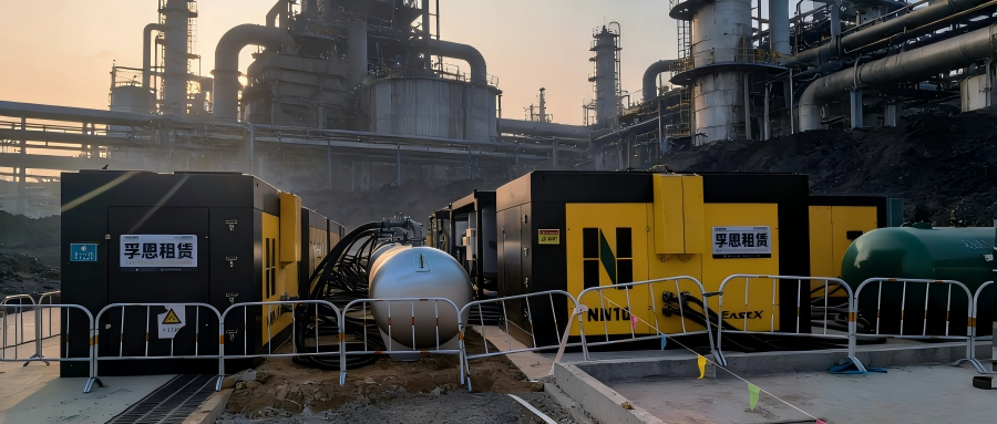 孚恩制氮机租赁在煤化工项目示范工程与项目建设阶段的应用
