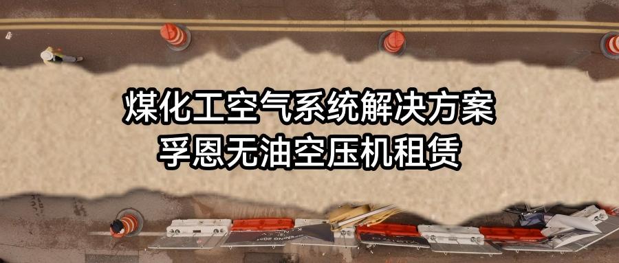 煤化工项目空气系统配置解析：孚恩无油空压机租赁在建设与试运行阶段的应用